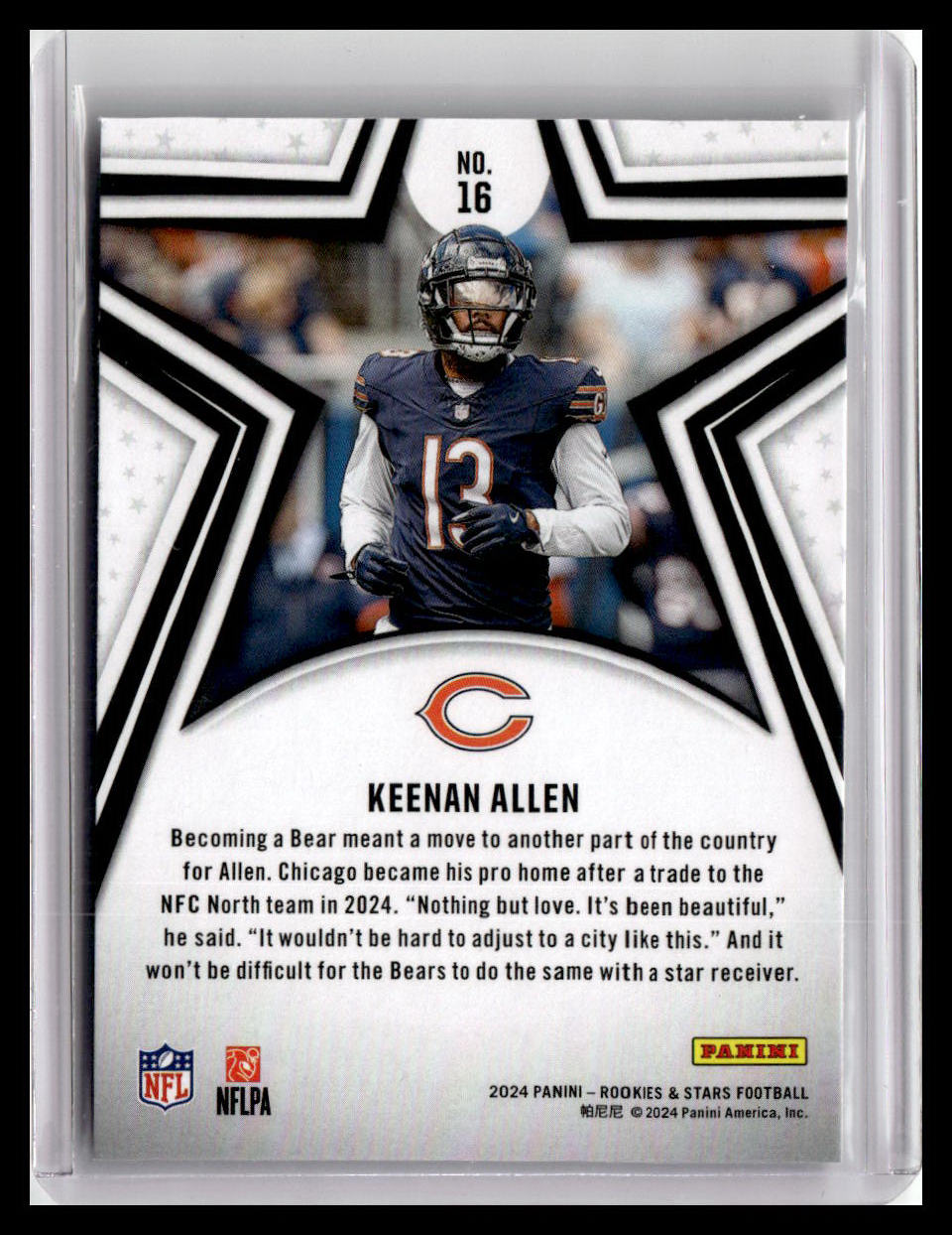 2024 Panini Rookies & Stars #16 Keenan Allen
