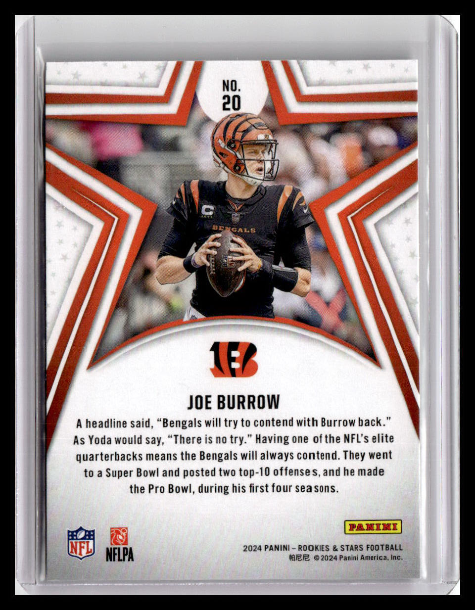 2024 Panini Rookies & Stars #20 Joe Burrow