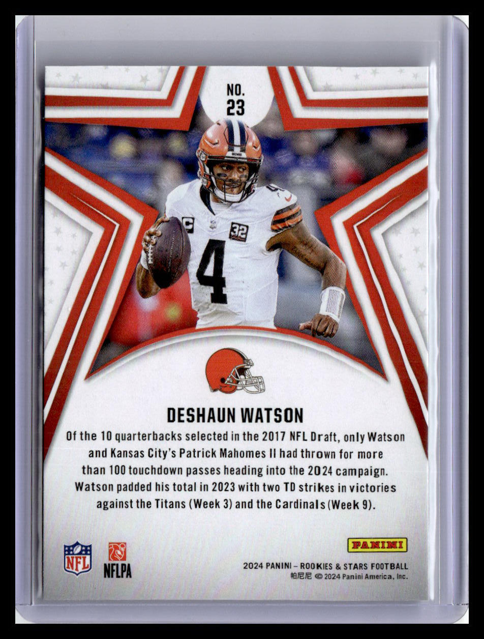 2024 Panini Rookies & Stars #23 Deshaun Watson