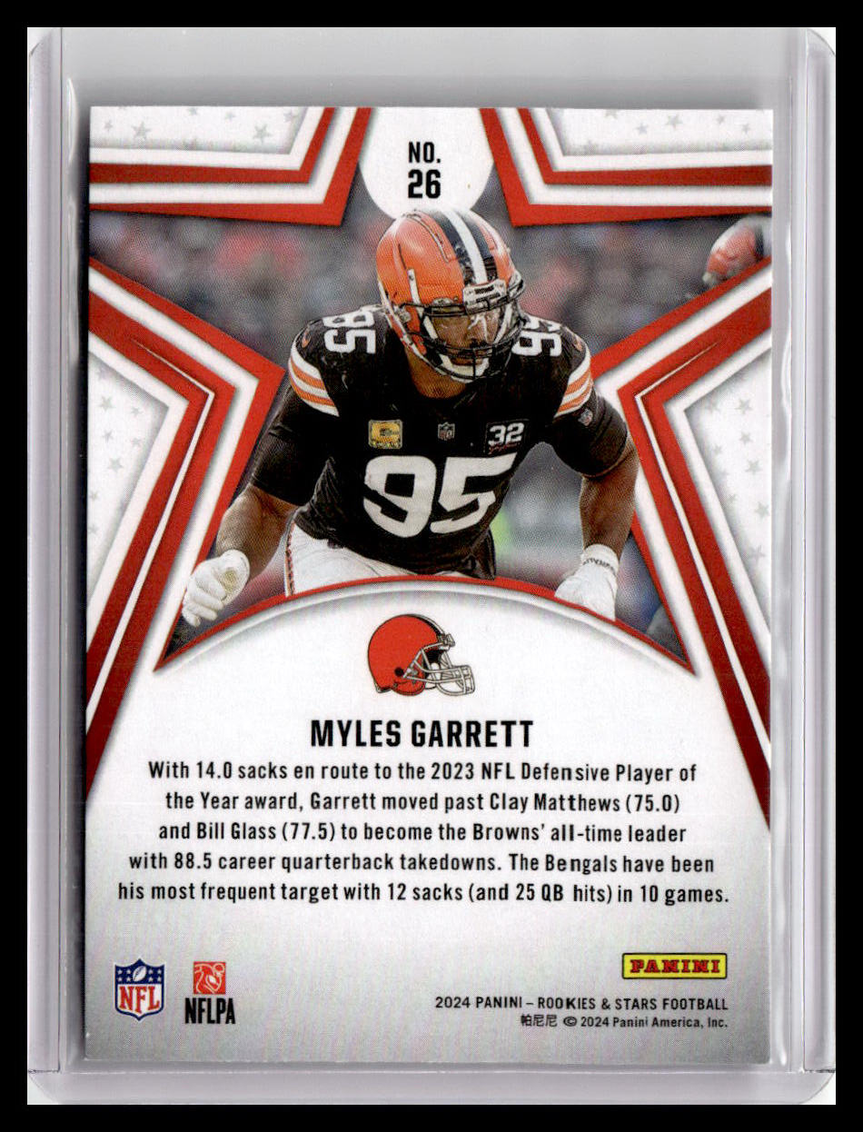 2024 Panini Rookies & Stars #26 Myles Garrett