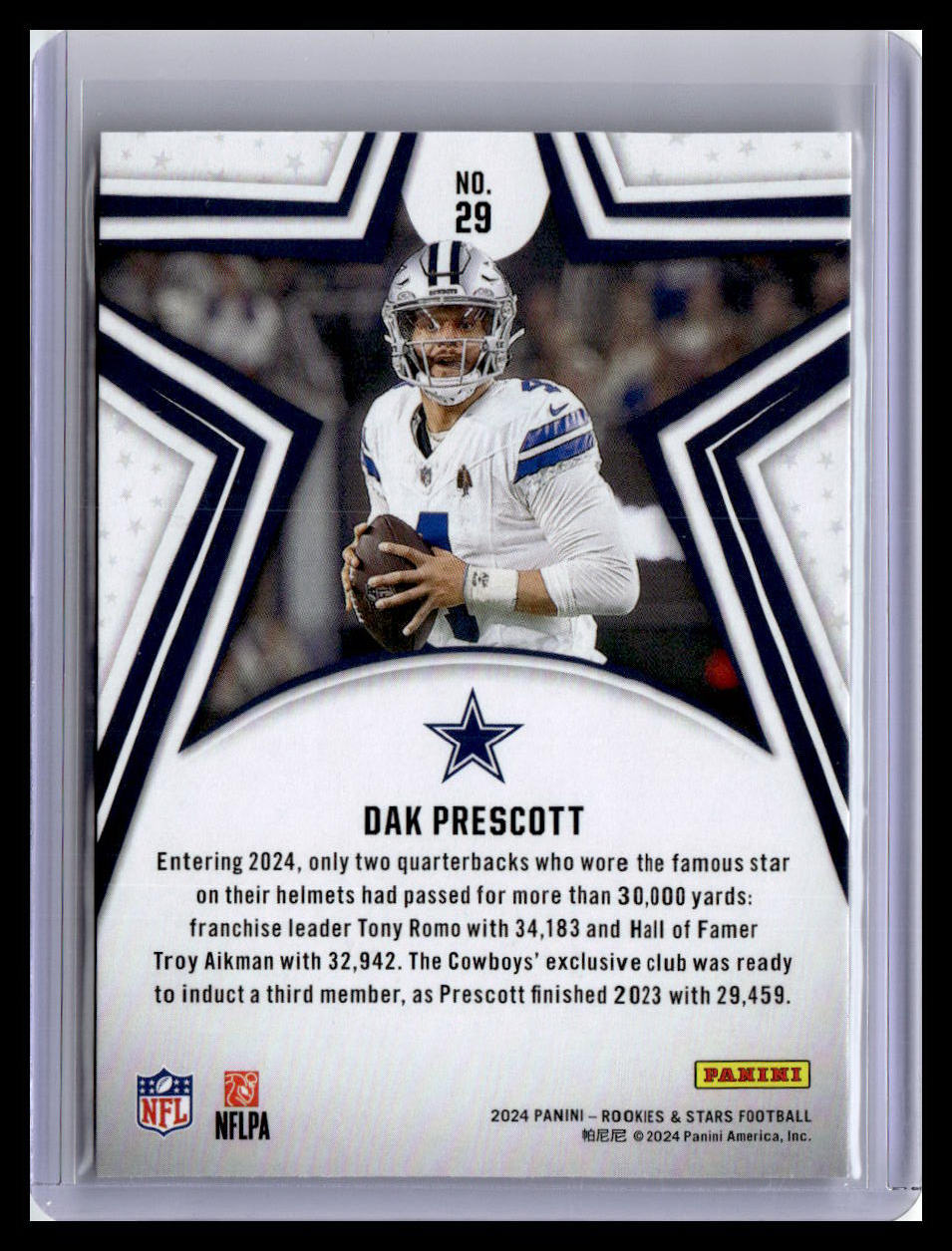 2024 Panini Rookies & Stars #29 Dak Prescott