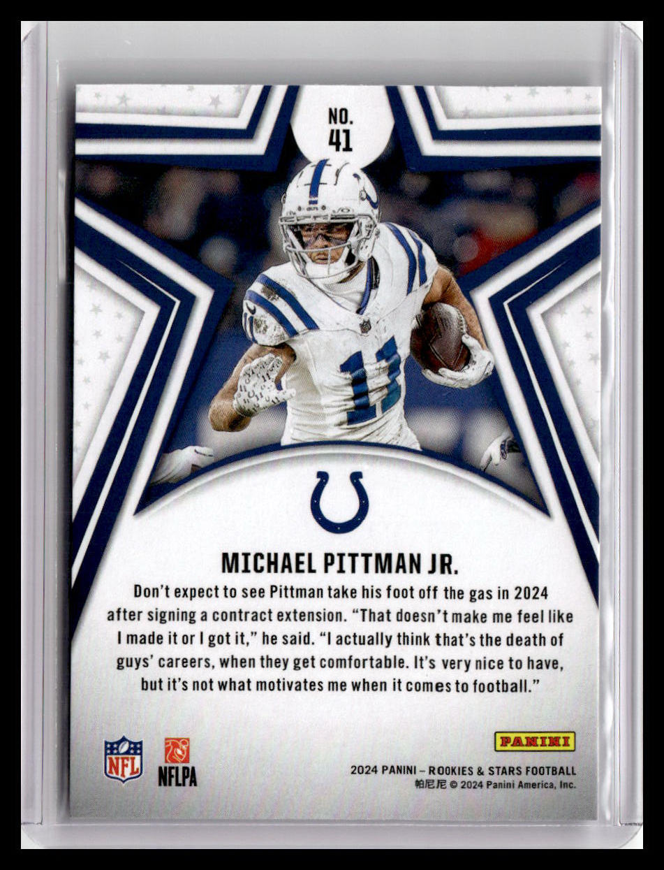 2024 Panini Rookies & Stars #41 Michael Pittman Jr.