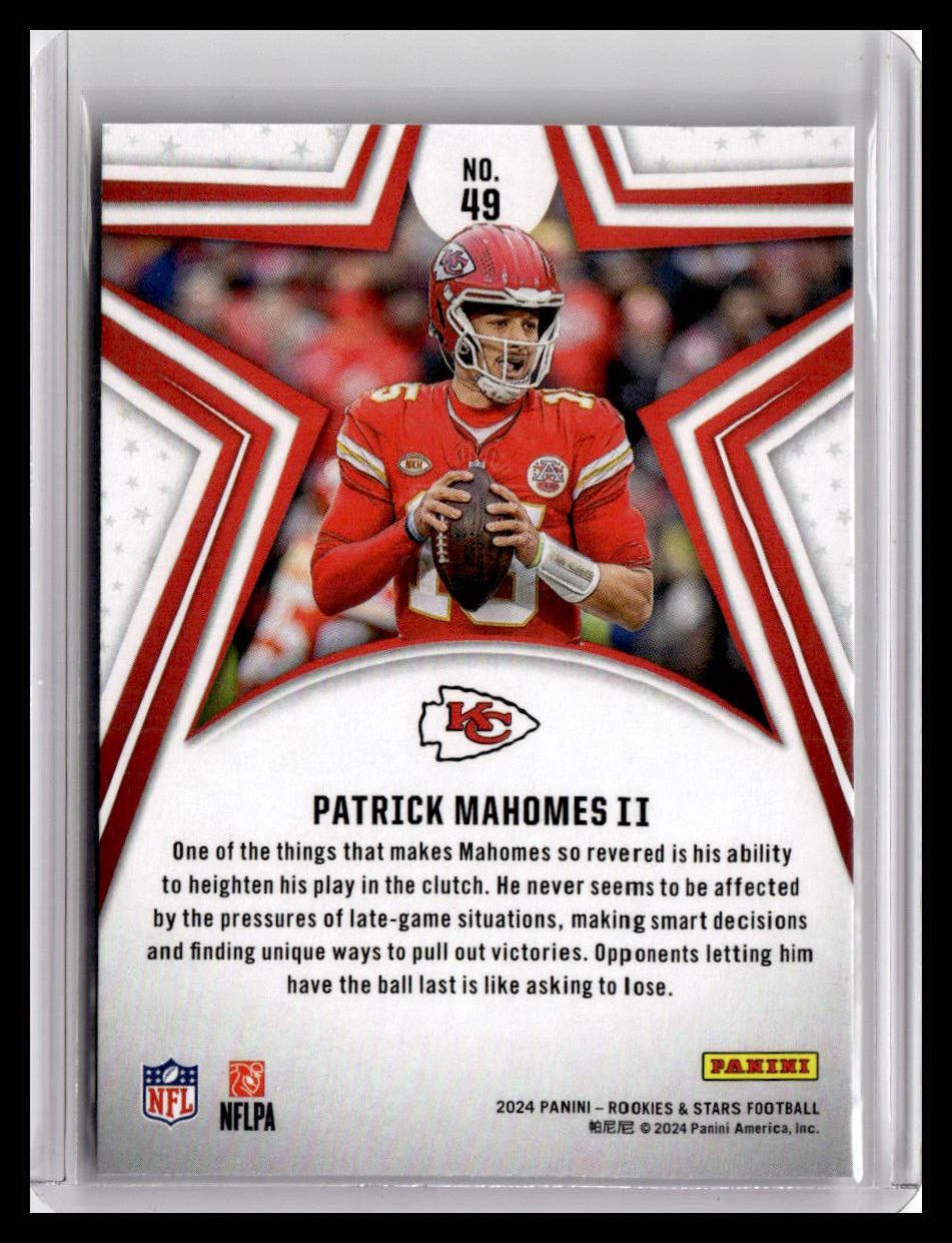 2024 Panini Rookies & Stars #49 Patrick Mahomes II