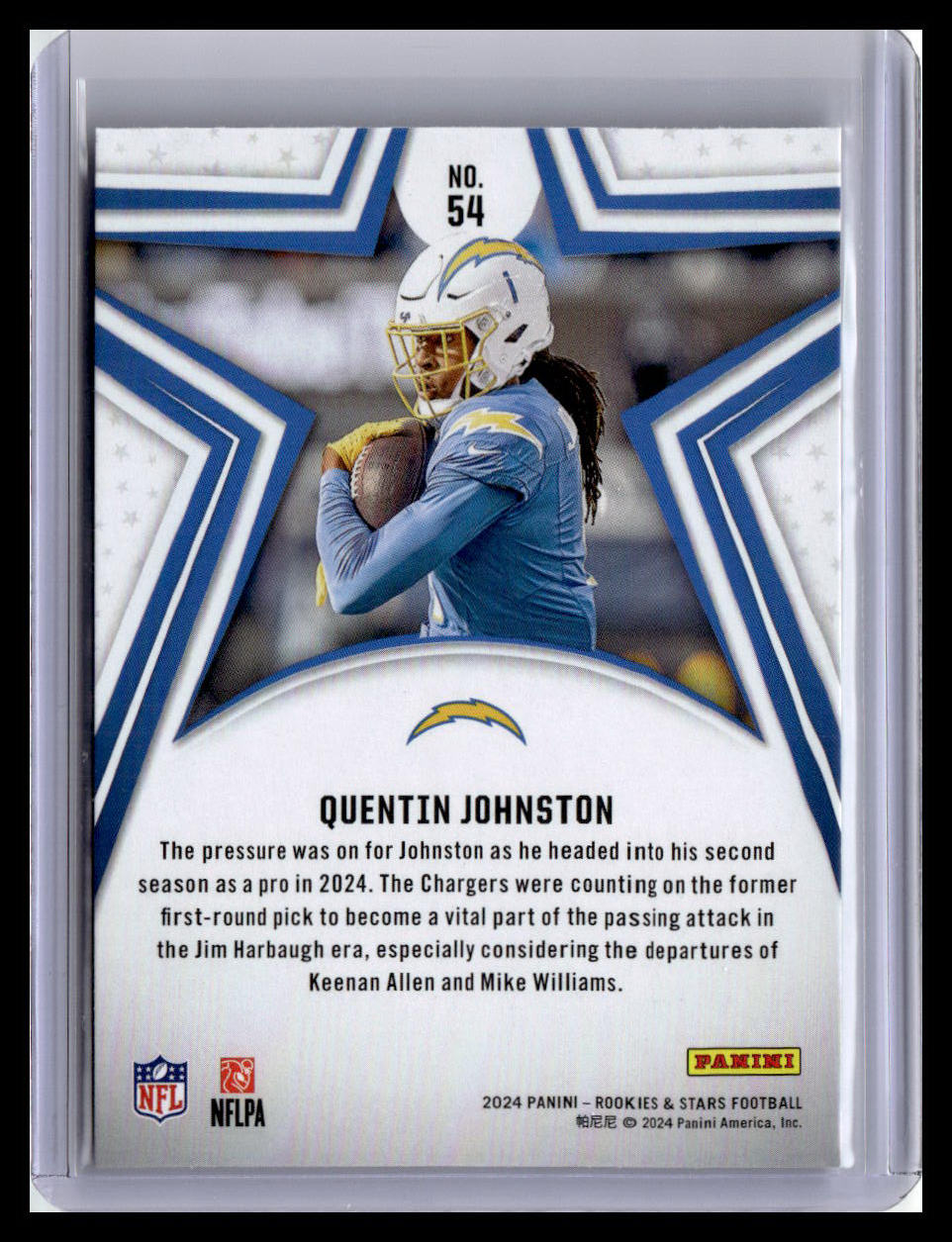 2024 Panini Rookies & Stars #54 Quentin Johnston