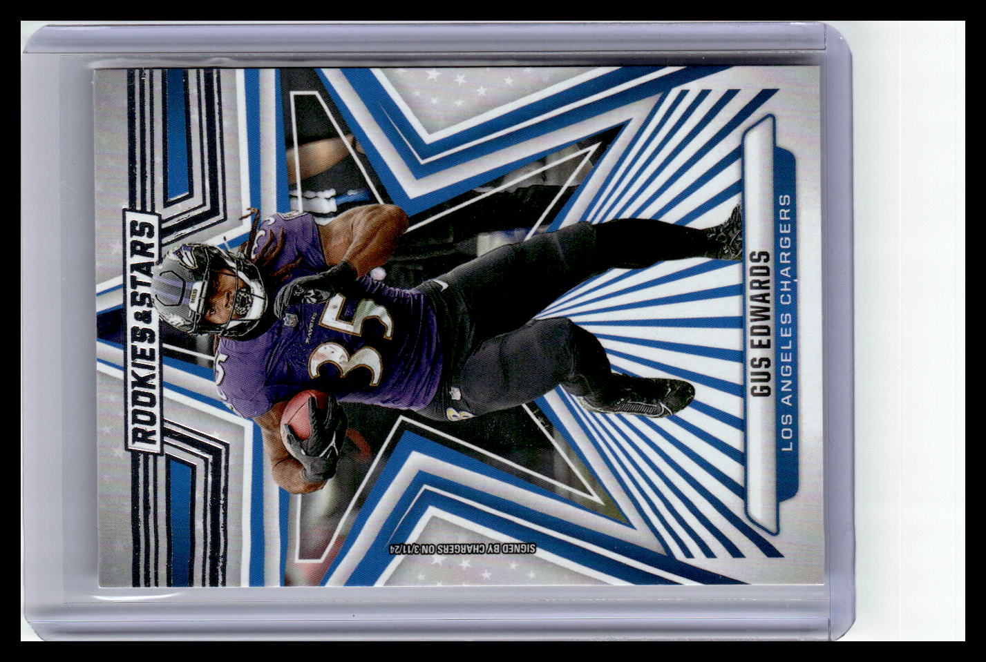 2024 Panini Rookies & Stars #55 Gus Edwards
