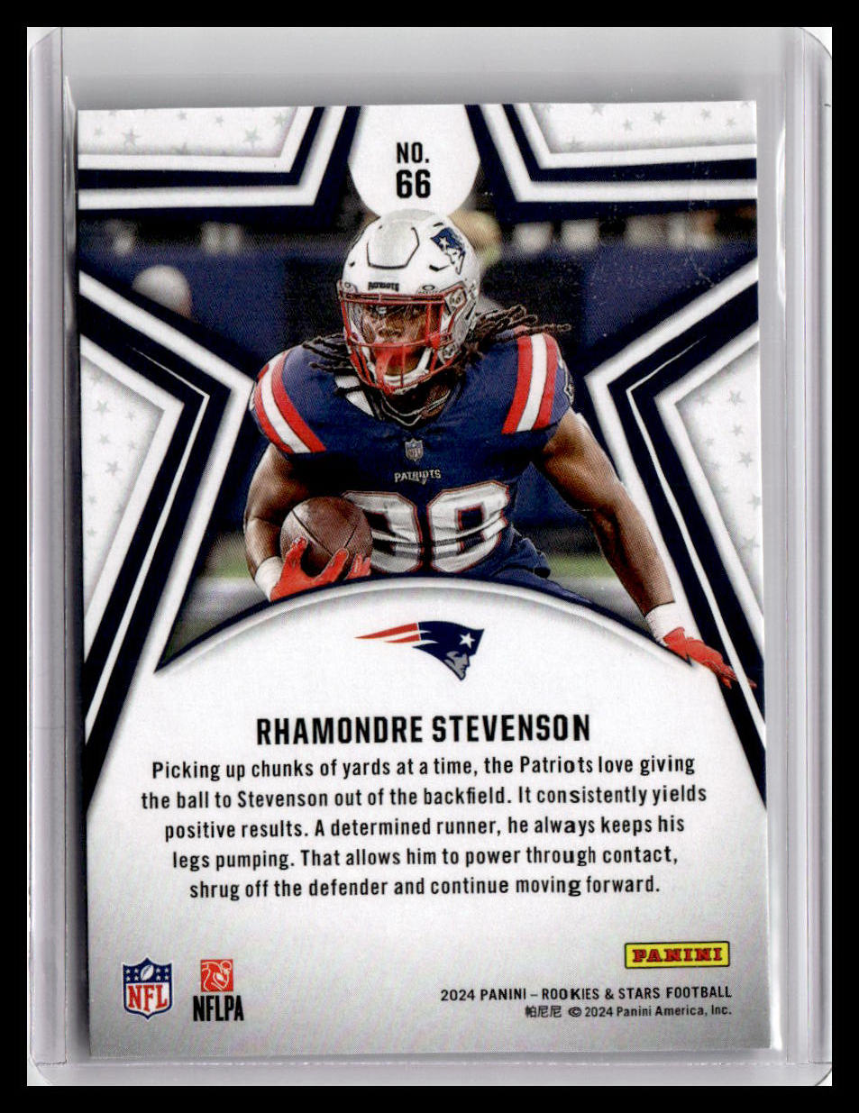 2024 Panini Rookies & Stars #66 Rhamondre Stevenson