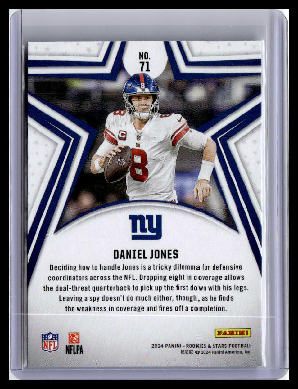 2024 Panini Rookies & Stars #71 Daniel Jones