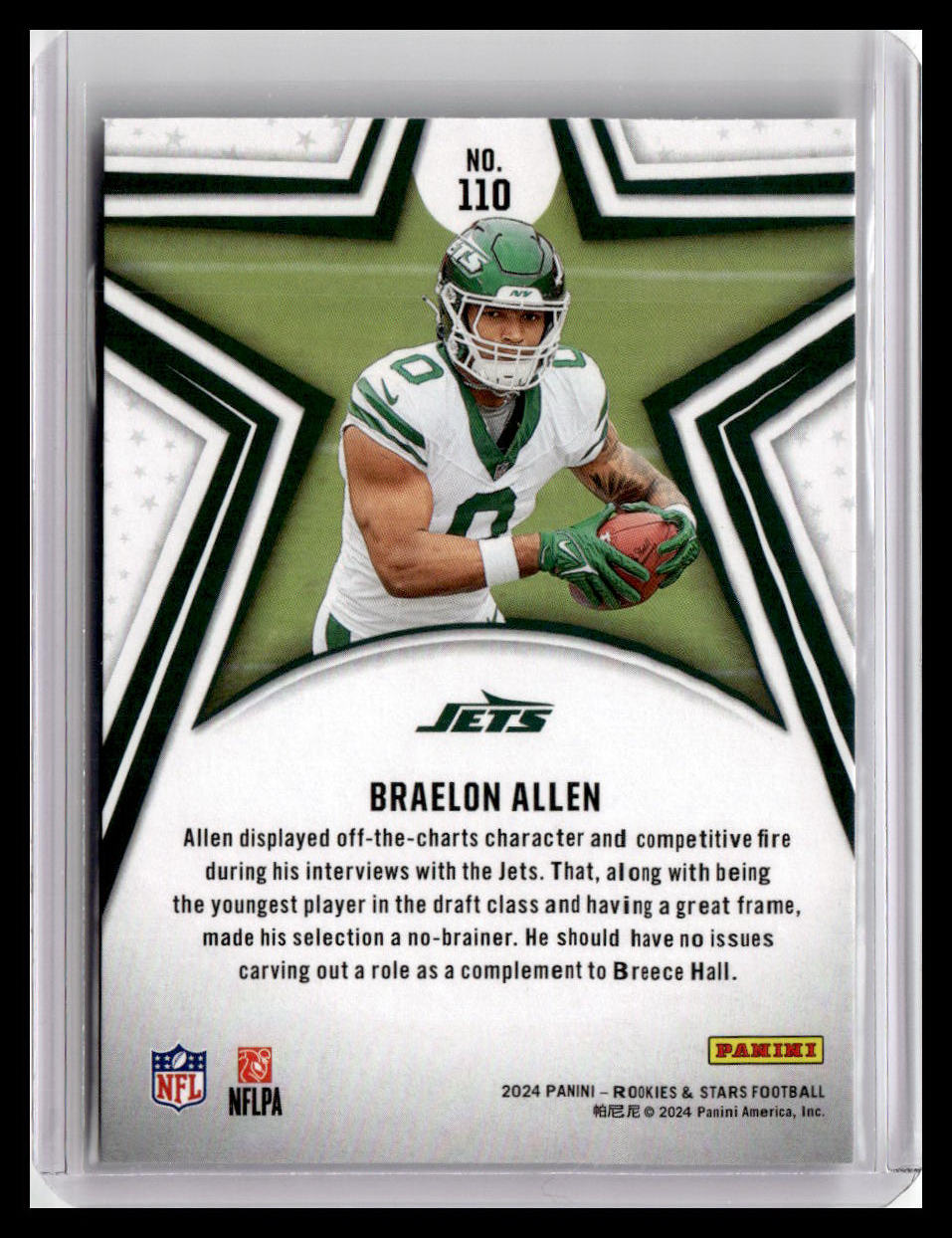 2024 Panini Rookies & Stars #110 Braelon Allen