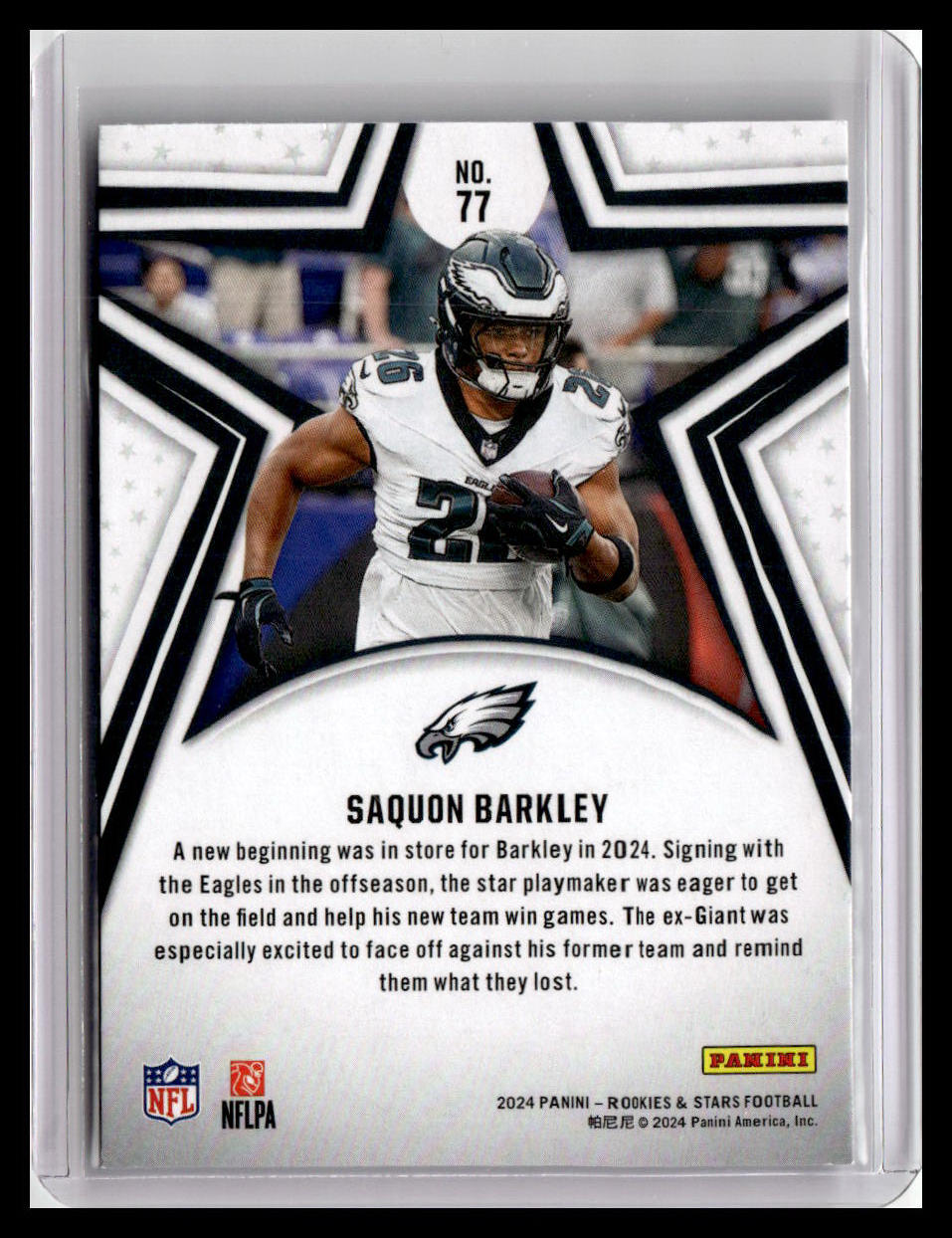 2024 Panini Rookies & Stars #77 Saquon Barkley