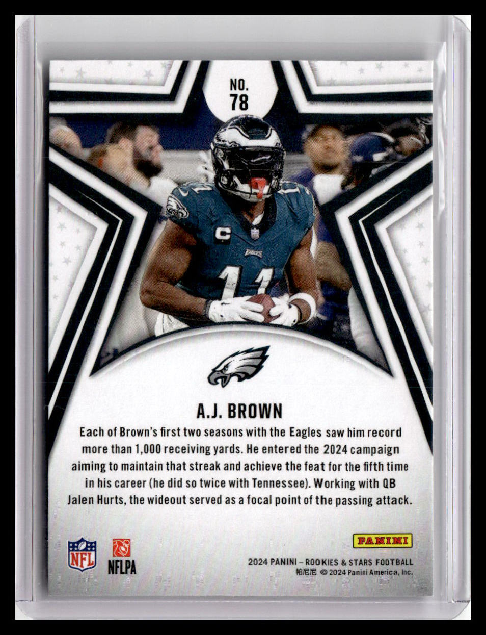 2024 Panini Rookies & Stars #78 A.J. Brown