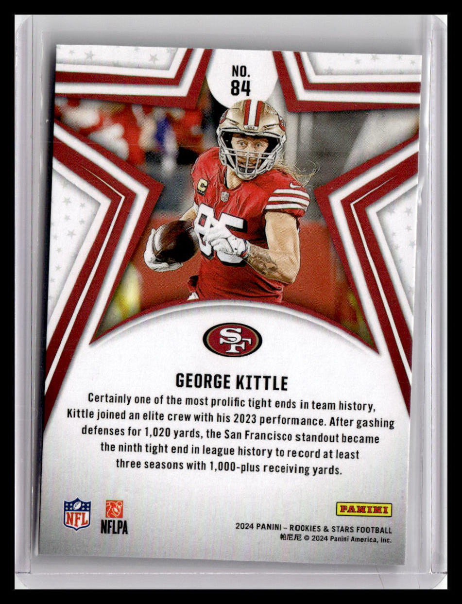 2024 Panini Rookies & Stars #84 George Kittle