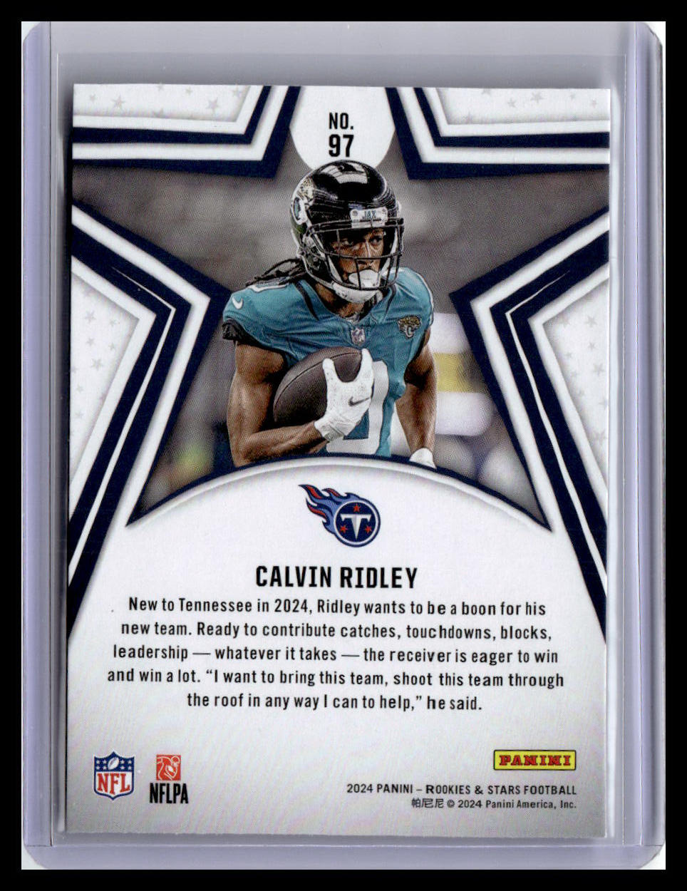 2024 Panini Rookies & Stars #97 Calvin Ridley