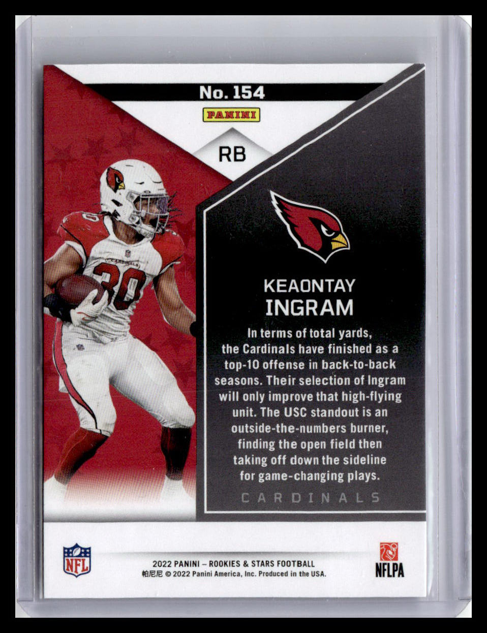 2022 Panini Rookies & Stars #154 Keaontay Ingram