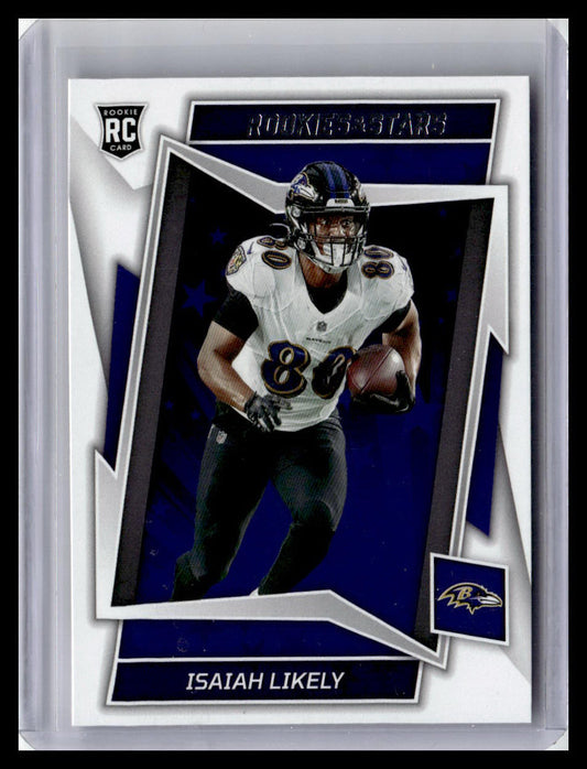 2022 Panini Rookies & Stars #168 Isaiah Likely (RC)