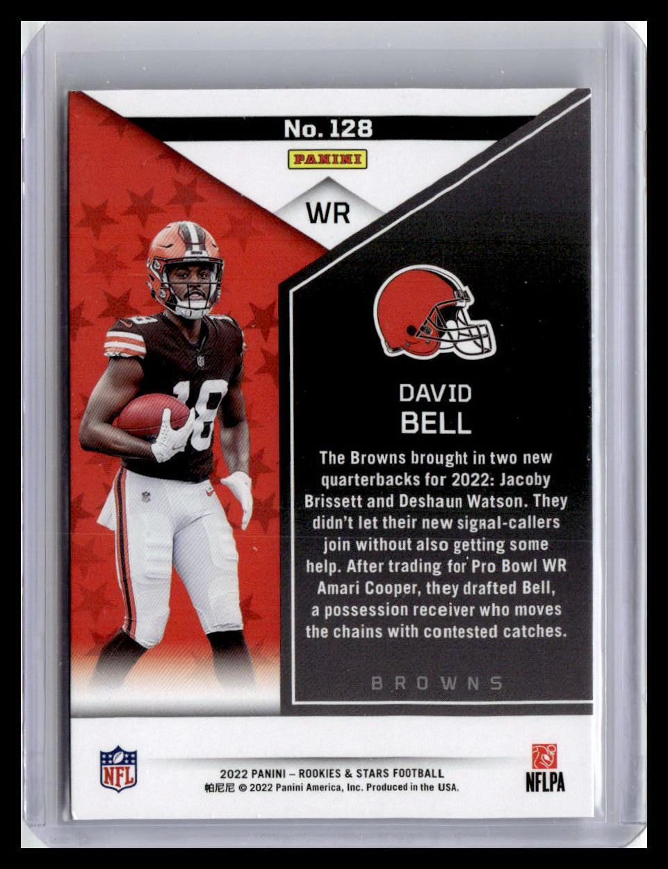 2022 Panini Rookies & Stars #128 David Bell (RC)