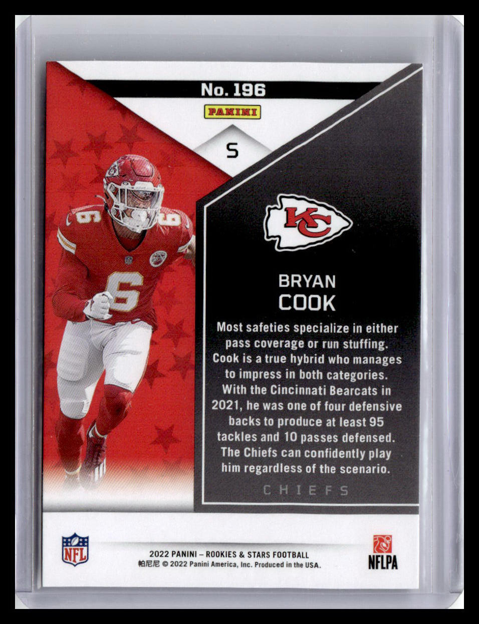 2022 Panini Rookies & Stars #196 Bryan Cook (RC)