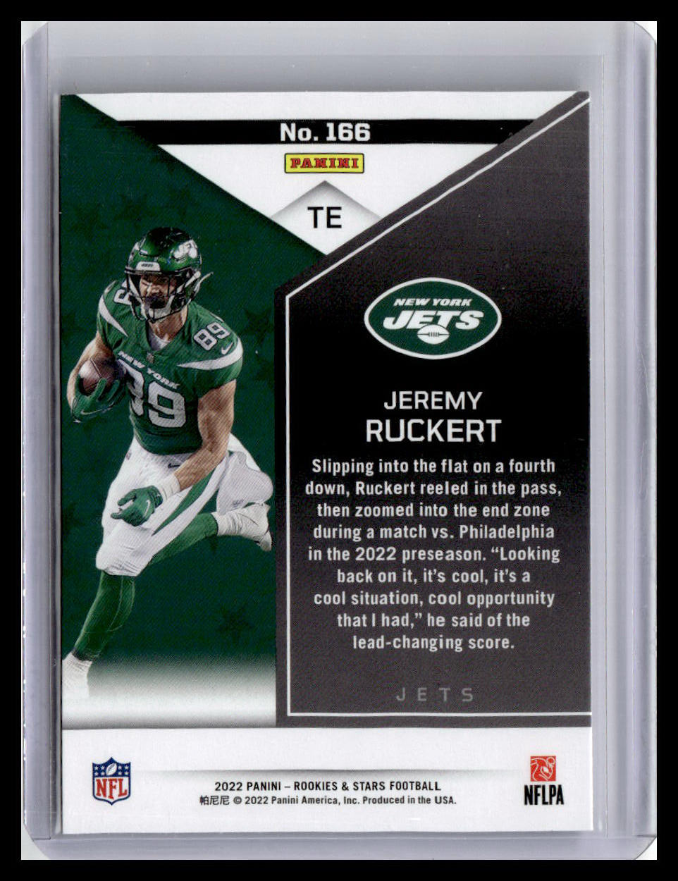 2022 Panini Rookies & Stars #166 Jeremy Ruckert (RC)