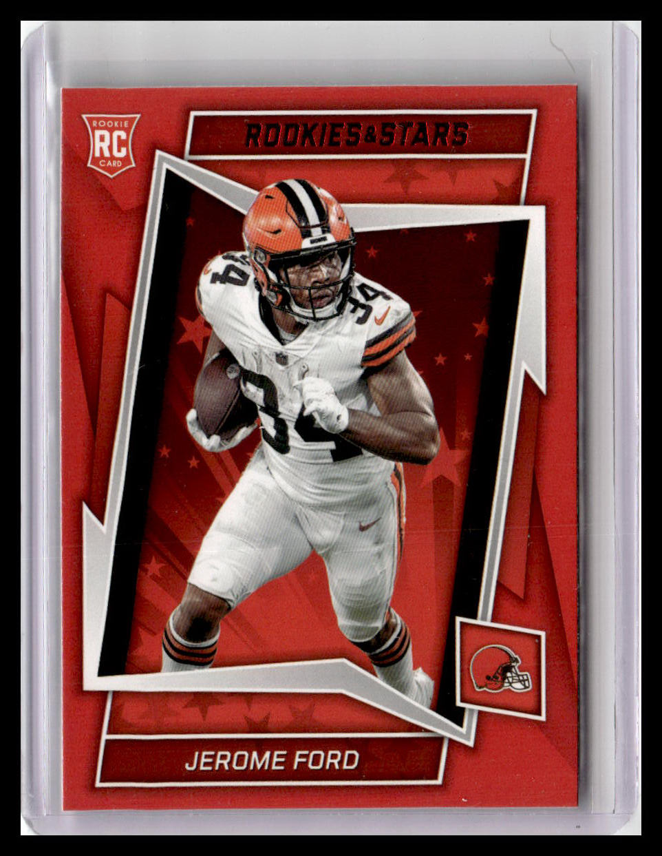 2022 Panini Rookies & Stars #149 Jerome Ford (RC) Red Parallel
