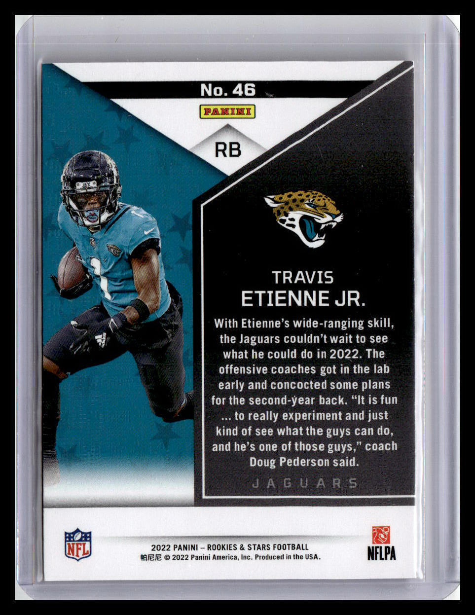2022 Panini Rookies & Stars #46 Travis Etienne Jr. Red Parallel
