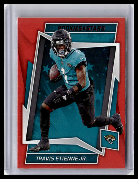 2022 Panini Rookies & Stars #46 Travis Etienne Jr. Red Parallel