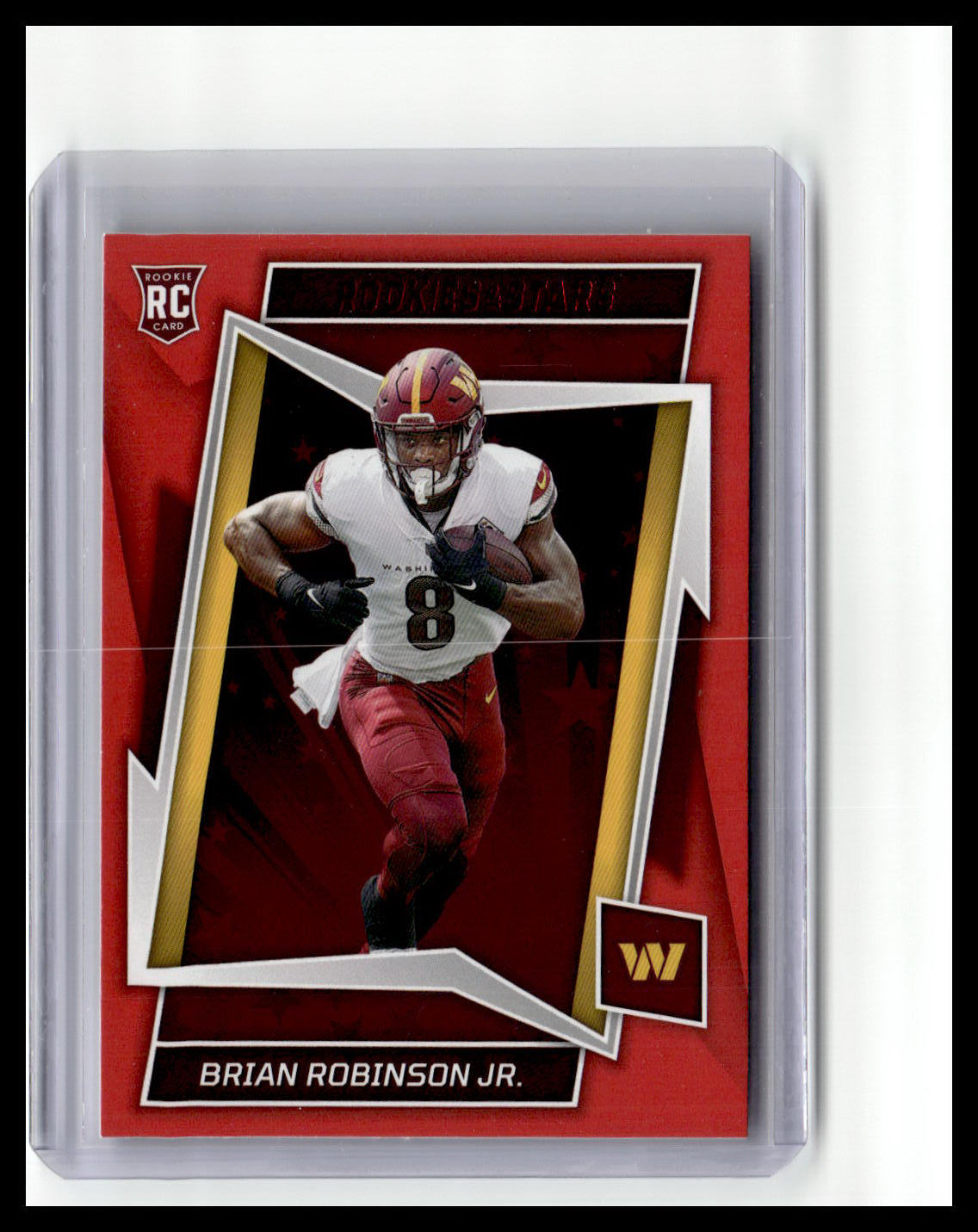 2022 Panini Rookies & Stars #122 Brian Robinson Jr. (RC) Red Parallel