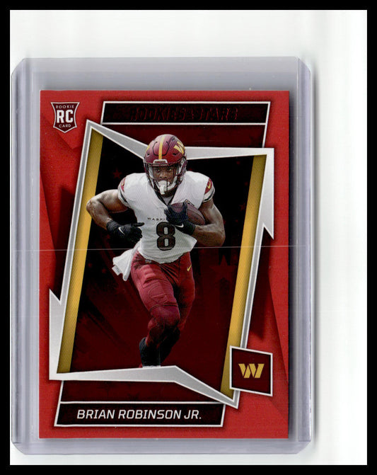 2022 Panini Rookies & Stars #122 Brian Robinson Jr. (RC) Red Parallel