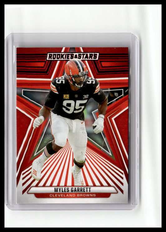 2024 Panini Rookies & Stars #26 Myles Garrett Red Parallel