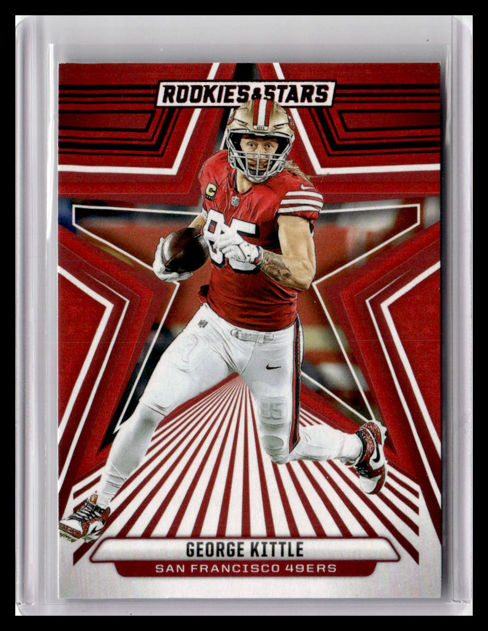 2024 Panini Rookies & Stars #84 George Kittle Red Parallel