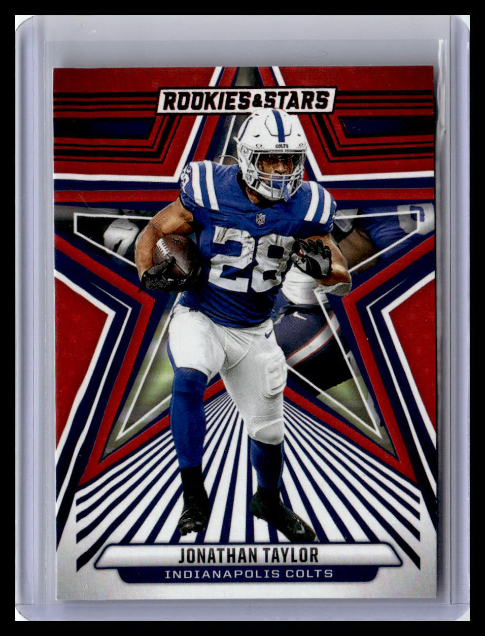 2024 Panini Rookies & Stars #42 Jonathan Taylor Red Parallel