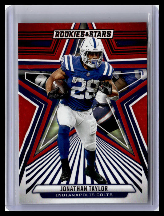 2024 Panini Rookies & Stars #42 Jonathan Taylor Red Parallel