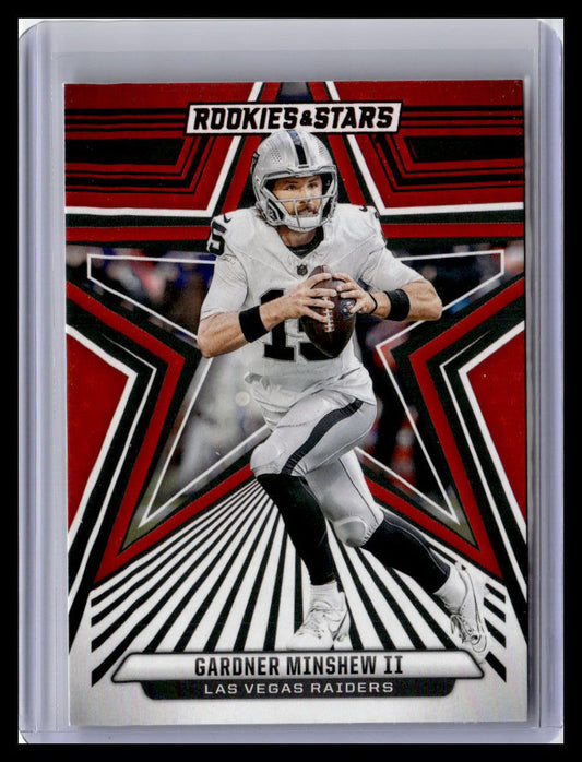 2024 Panini Rookies & Stars #52 Gardner Minshew II Red Parallel