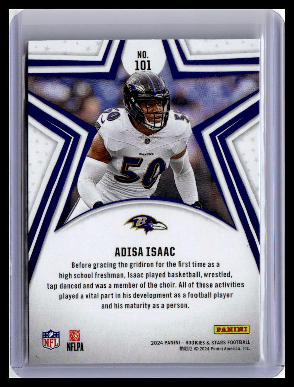 2024 Panini Rookies & Stars #101 Adisa Isaac (RC)