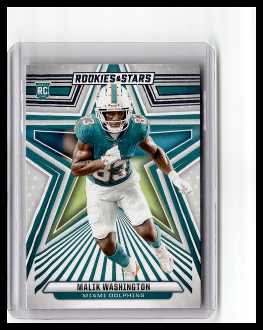 2024 Panini Rookies & Stars #172 Malik Washington (RC)