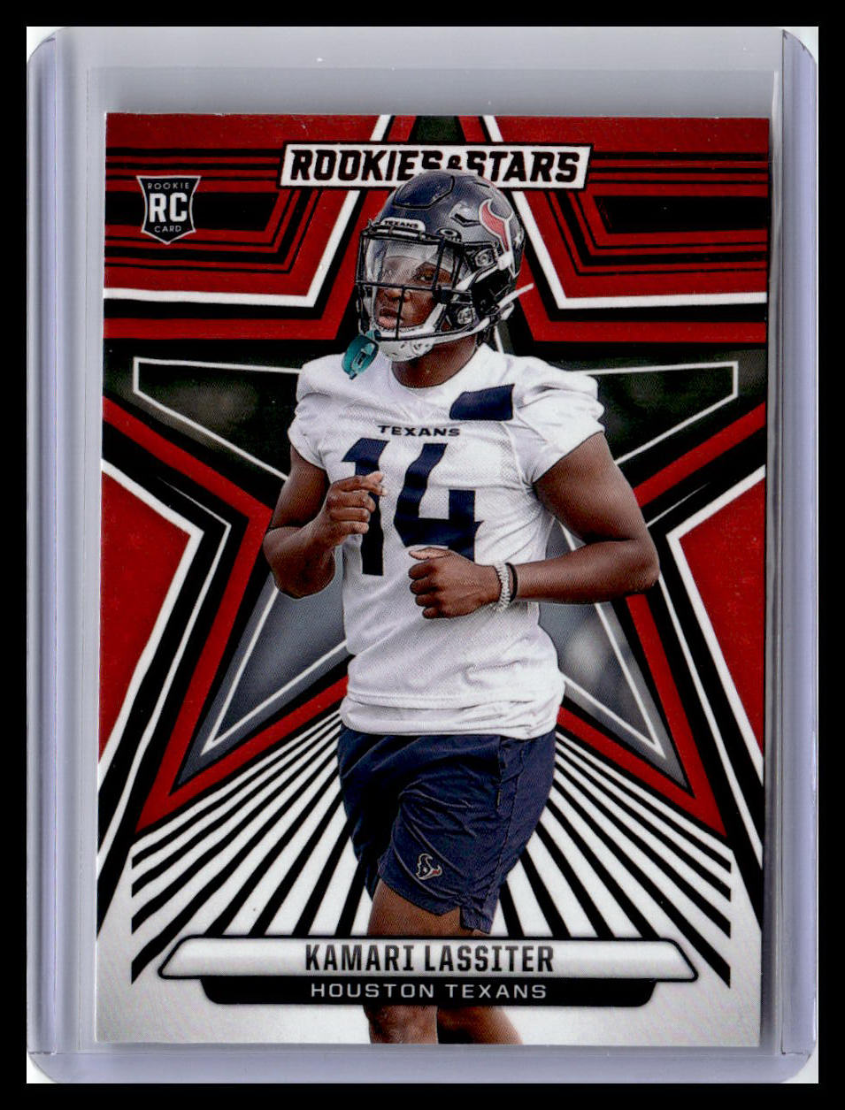 2024 Panini Rookies & Stars #161 Kamari Lassiter (RC) Red Paallel