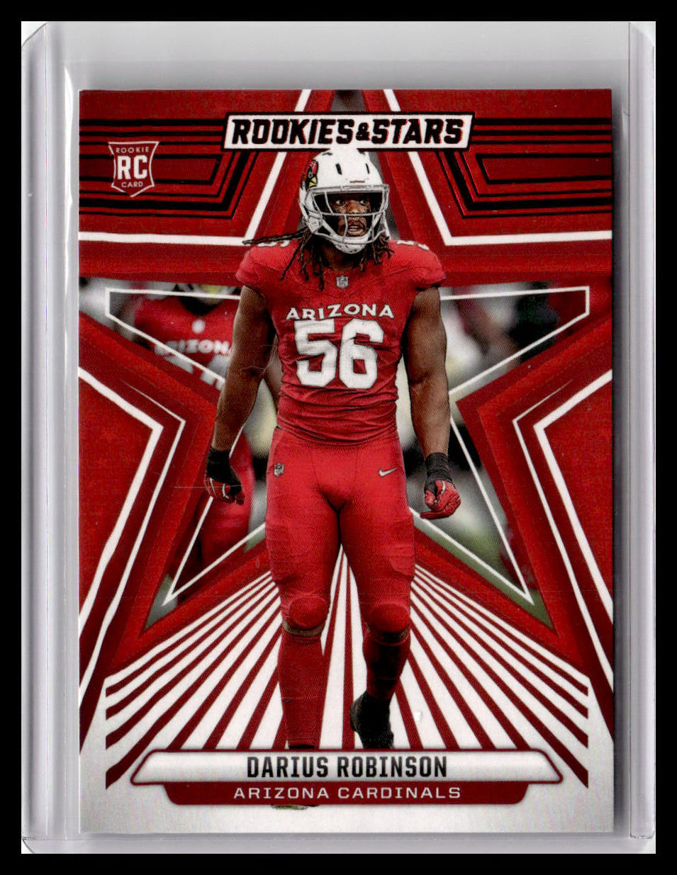 2024 Panini Rookies & Stars #125 Darius Robinson (RC) Red Parallel