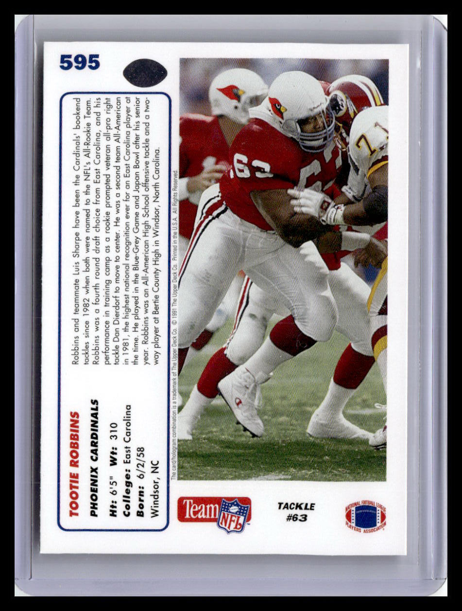 1991 Upper Deck #595 Tootie Robbins