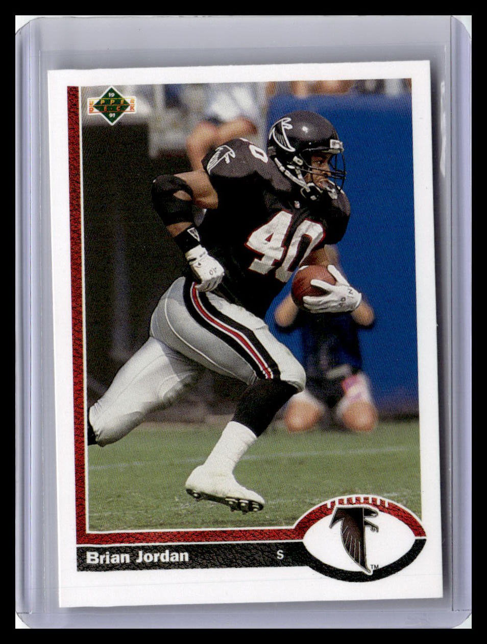 1991 Upper Deck #596 Brian Jordan