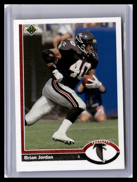 1991 Upper Deck #596 Brian Jordan