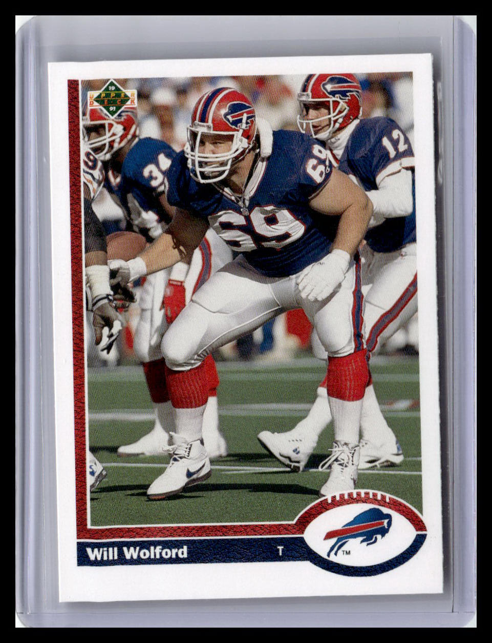 1991 Upper Deck #510 Will Wolford
