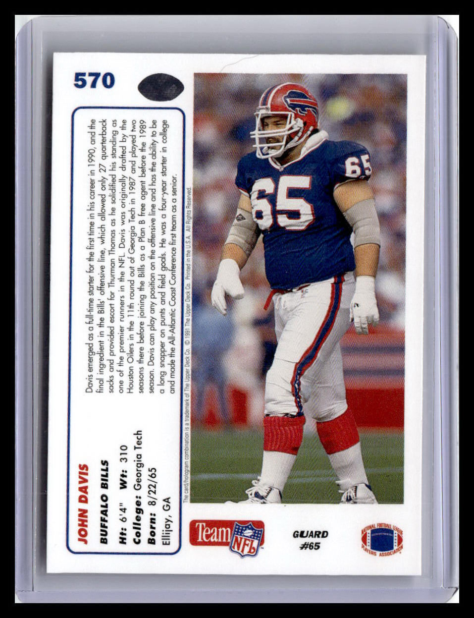 1991 Upper Deck #570 John Davis