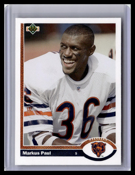 1991 Upper Deck #549 Markus Paul