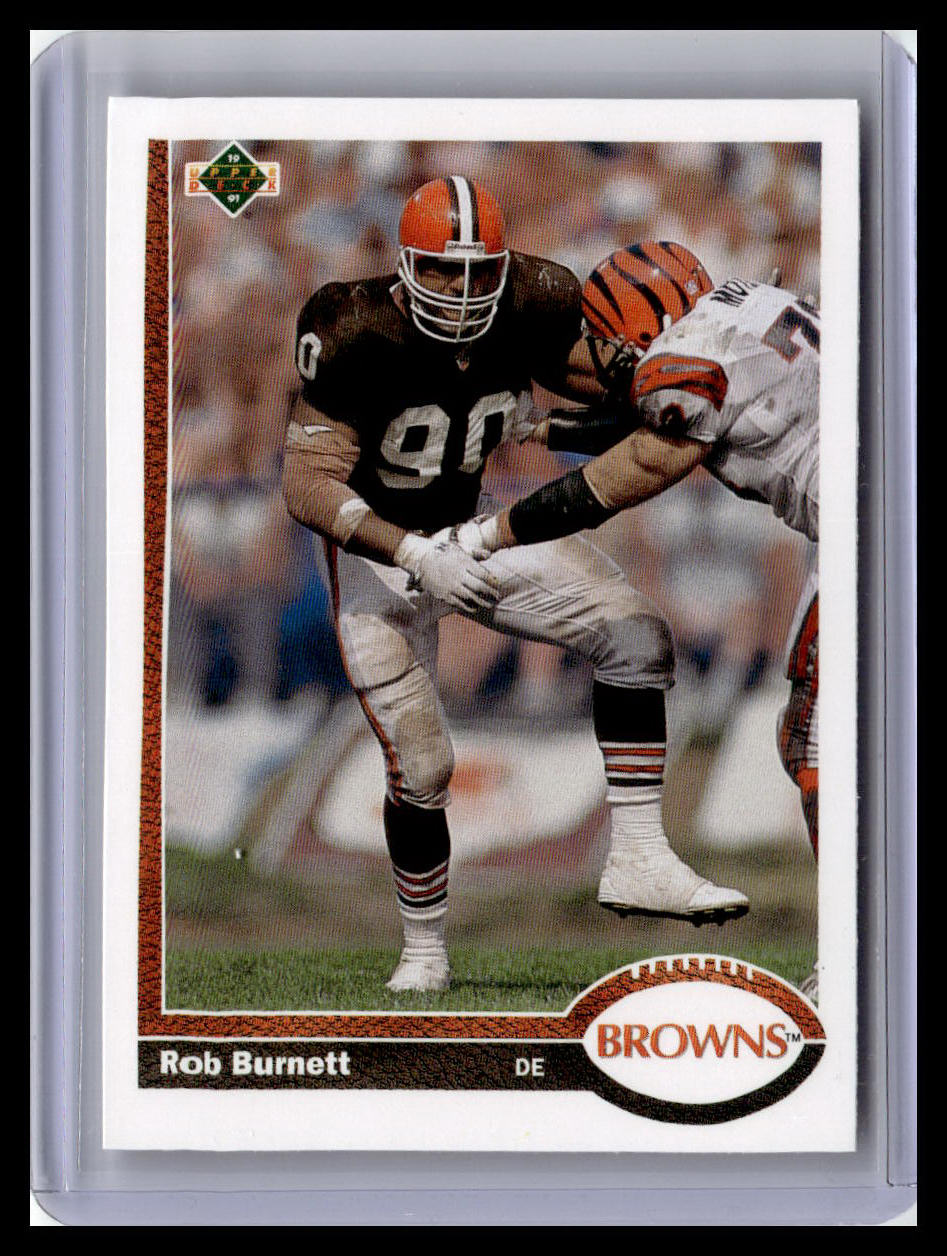 1991 Upper Deck #503 Rob Burnett