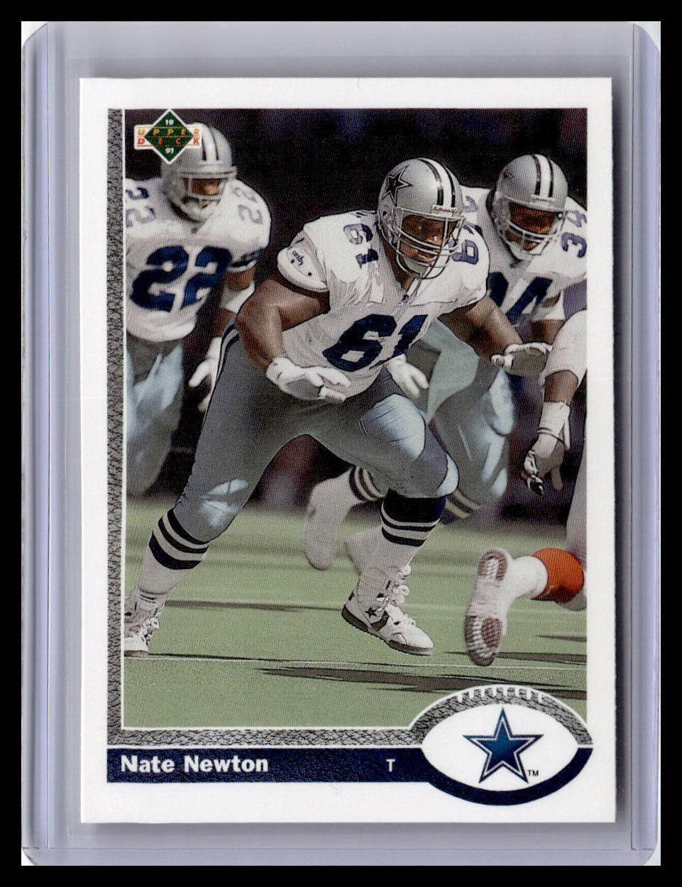 1991 Upper Deck #667 Nate Newton
