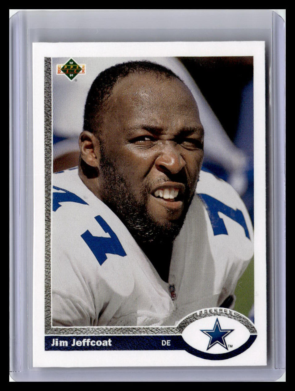 1991 Upper Deck #562 Jim Jeffcoat