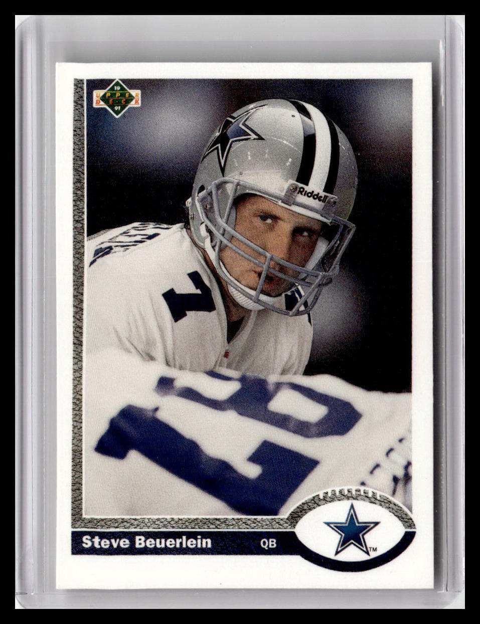 1991 Upper Deck #699 Steve Beuerlein