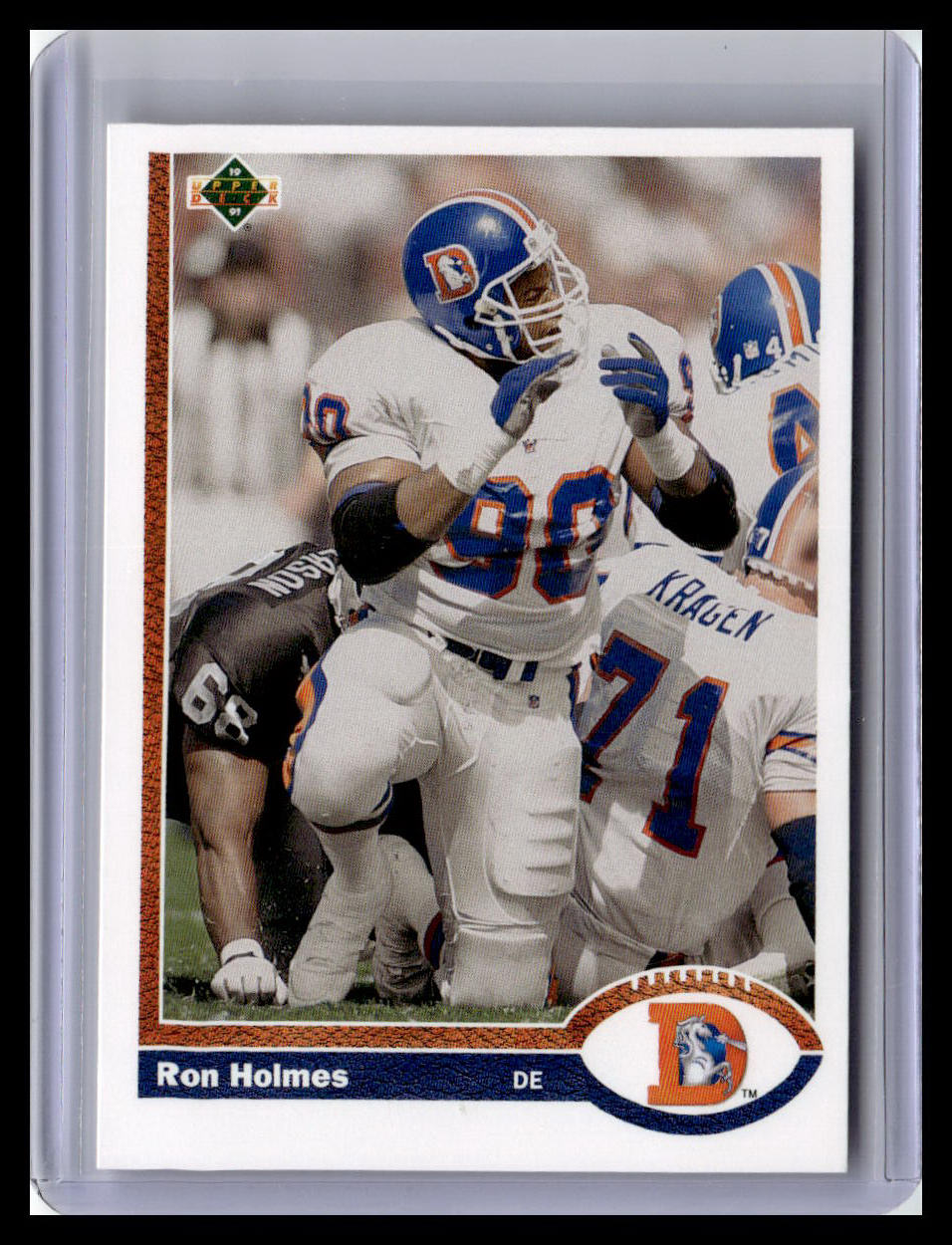 1991 Upper Deck #574 Ron Holmes