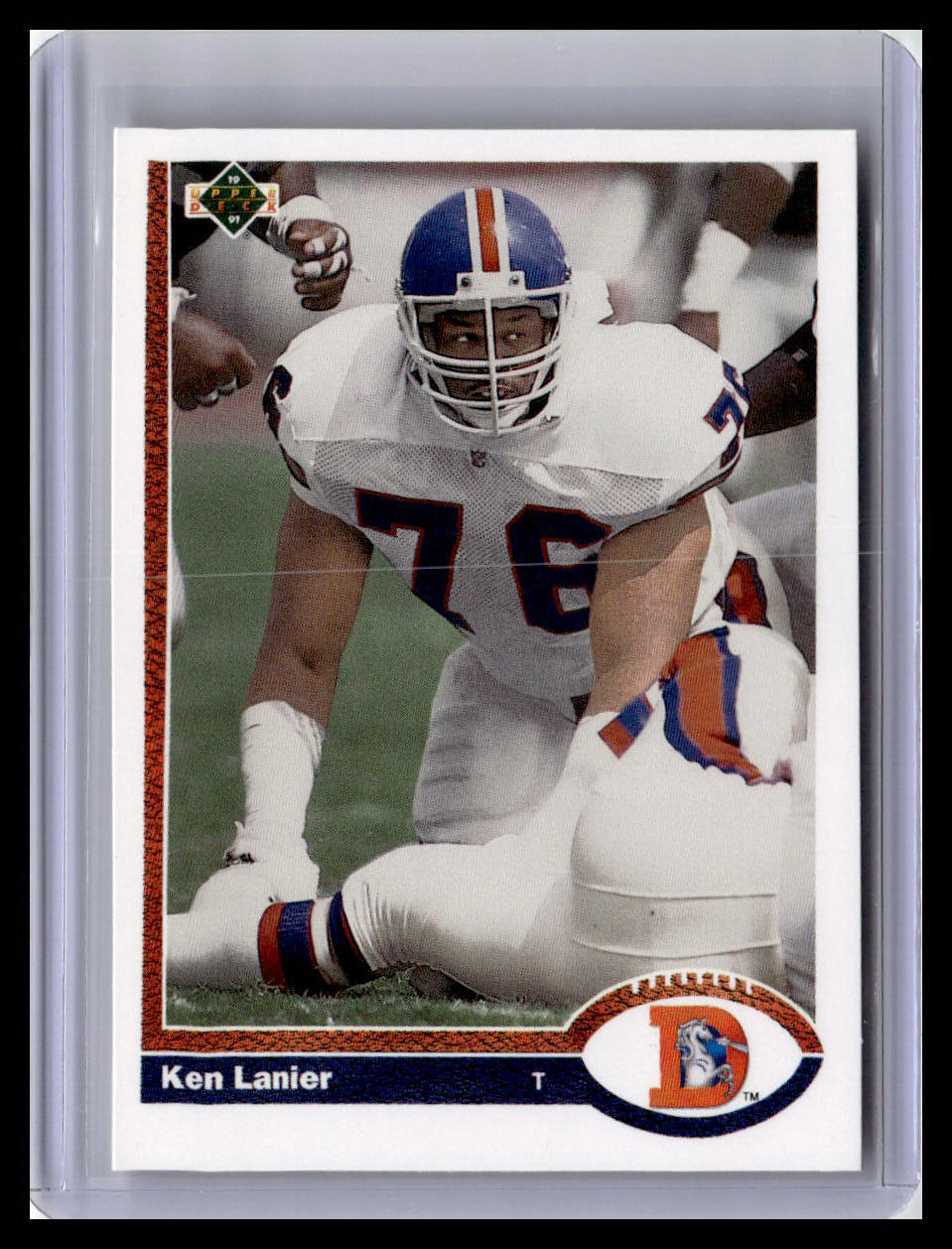 1991 Upper Deck #697 Ken Lanier