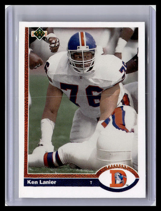1991 Upper Deck #697 Ken Lanier