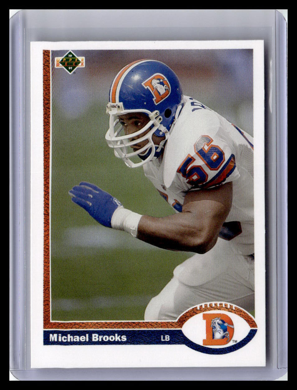 1991 Upper Deck #572 Michael Brooks