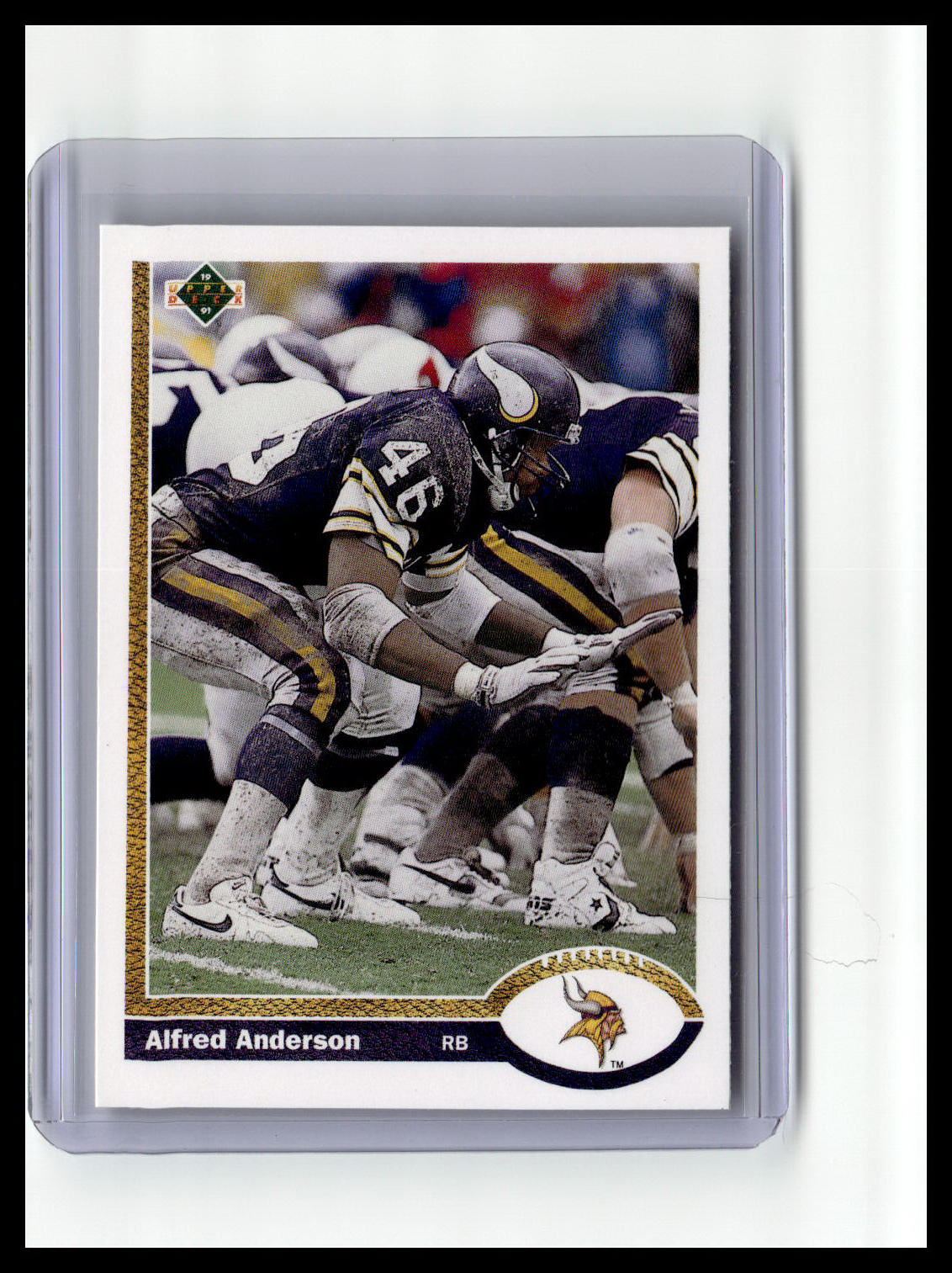 1991 Upper Deck #666 Alfred Anderson